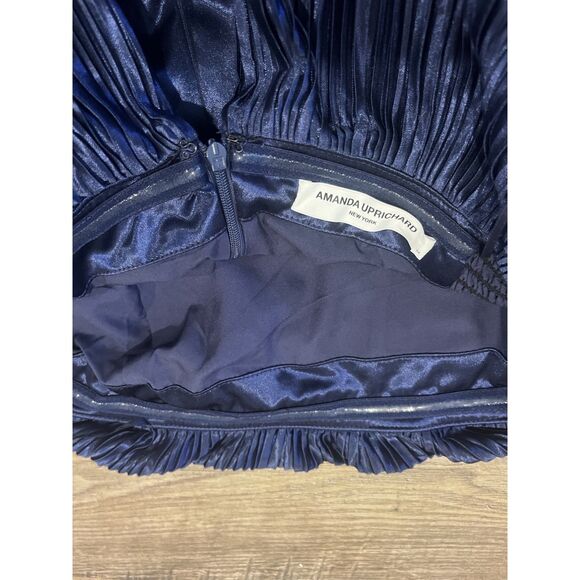 Amanda Uprichard Collina Jumpsuit – Size Medium – Navy - Picture 6 of 12